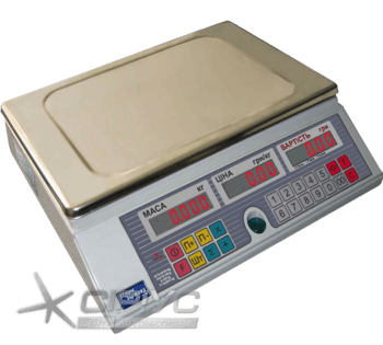 Весы электронные торговые ВТА-60/15-6D-АC