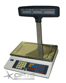 Ваги електронні торгові ВТА-60/15-5D-Т