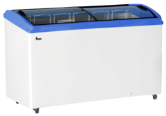 Морозильна скриня з гнутим склом M400S — Juka