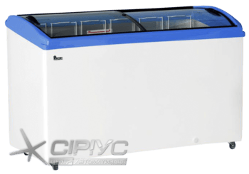 Морозильна скриня з гнутим склом M600S — Juka