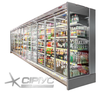 Пристінна холодильна вітрина (гірка) Луїзіана — Технохолод