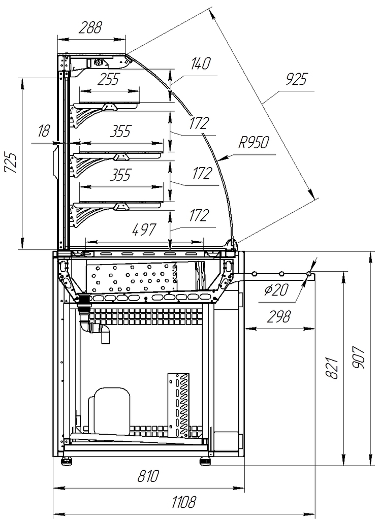 Креслення Дакота Self H-1,7