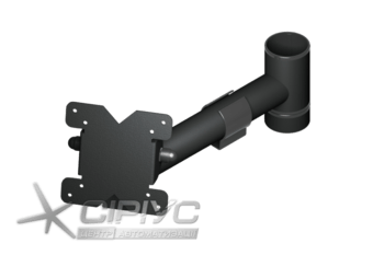 Горизонтальний тримач монітора 180 мм