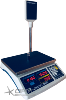 Вага Днепровес ВТД-РС з підключенням РРО (RS-232)