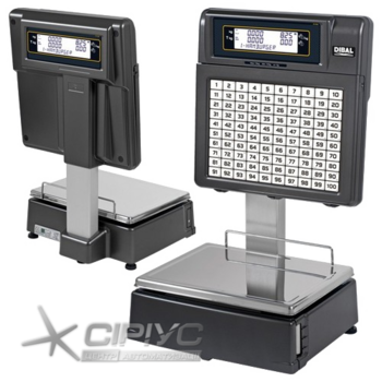 Ваги з чекодруком DIBAL M525D ALPHA 100K