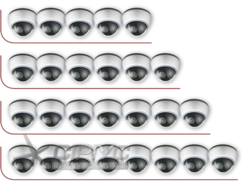 Встановлення від 5-ти до 8-ми внутрішніх відеокамер