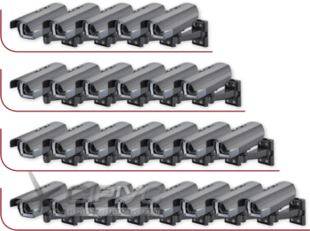 Встановлення від 5-ти до 8-ми зовнішніх (вуличних) відеокамер