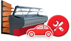 Доставка та встановлення холодильного обладнання, стелажів